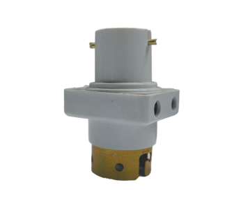 B C Parallel Metal Ring White